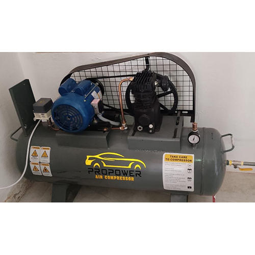 Industrial Air Compressor - Stainless Steel, Electric/Hydraulic Power Source | New, Lubricated, Low Mute Level