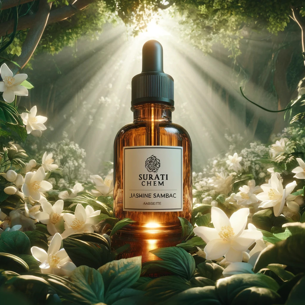 Jasmine Sambac - 100% Pure Essential Oil With Intensely Floral, Sweet, And Sensual Odour | Boosts Memory And Reduces Pigmentation