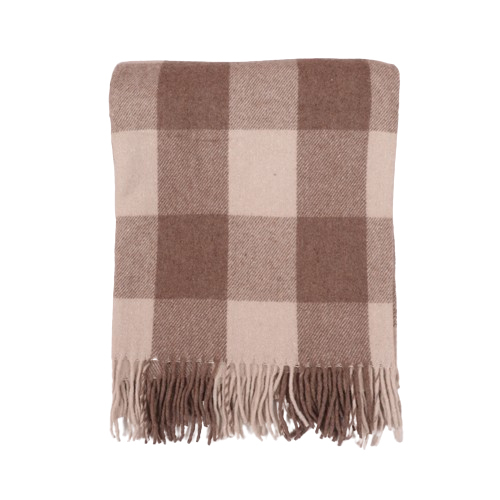Jacob Woolen Blanket - High-quality Wool, Full Size, Multicolor Design | Luxurious Comfort For Bedroom And Living Room Use