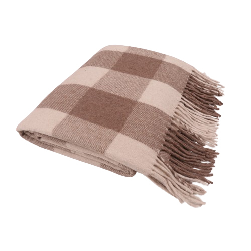 Jacob Woolen Blanket - High-quality Wool, Full Size, Multicolor Design | Luxurious Comfort For Bedroom And Living Room Use