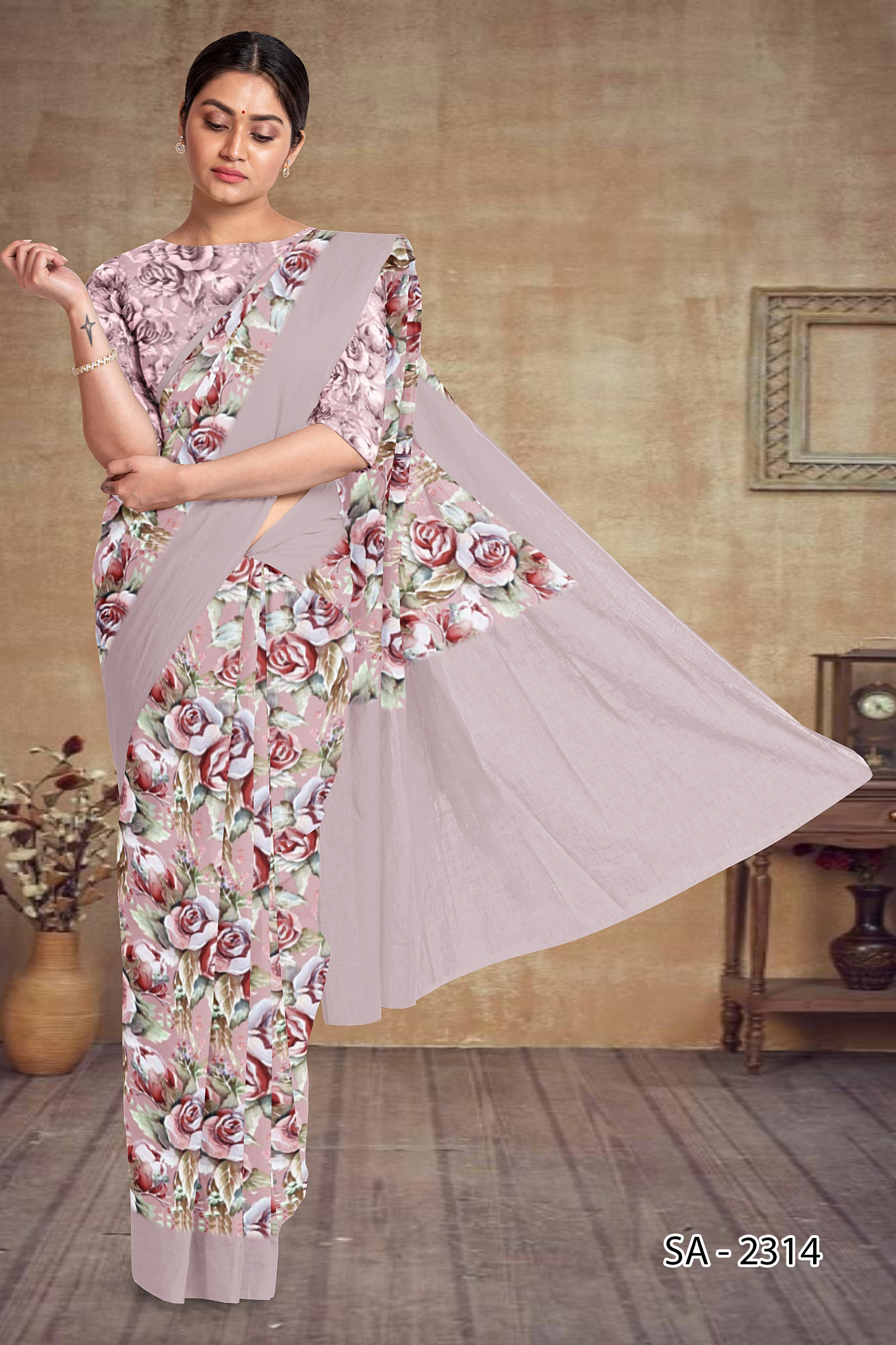 Digital Geomatrical Print Service - Cotton Silk & Polyester Fabric | All Color Types, Casual Occasion, Printed Pattern, Patola Style For All Seasons
