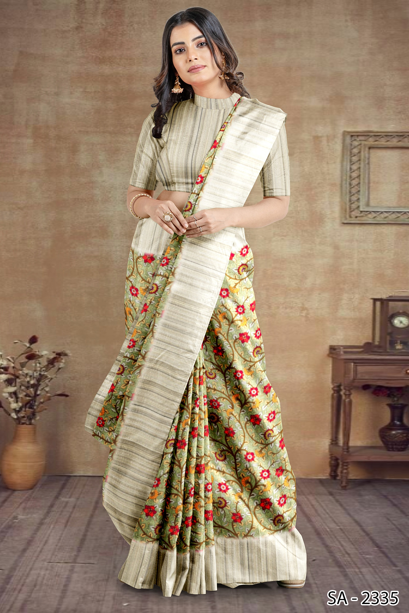 Digital Geomatrical Print Service - Cotton Silk & Polyester Fabric | All Color Types, Casual Occasion, Printed Pattern, Patola Style For All Seasons
