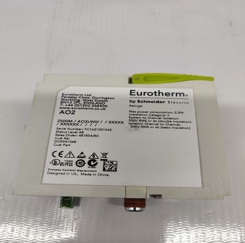 Eurotherm 2500m / Ao2univ / / Xxxxx / Xxxxxx / / / / Output Module