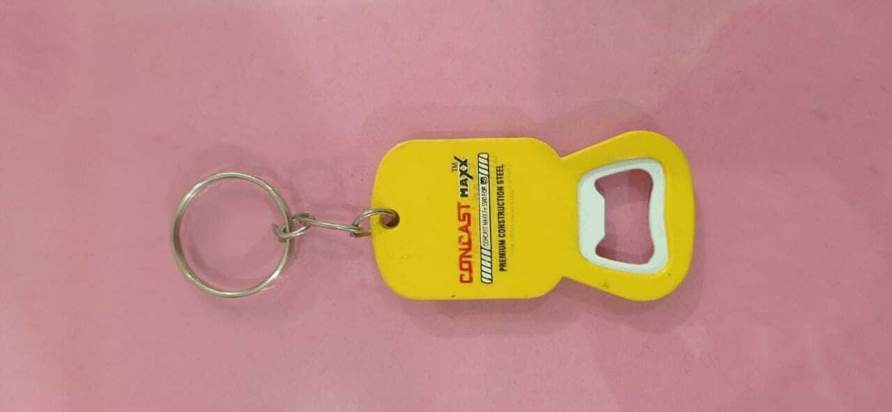 Bottle Opener - Plastic, 100x50 Mm, Red | Integrated Magnet, Ideal For Opening Coca-cola Cans And Bottles, Bulk Packaging