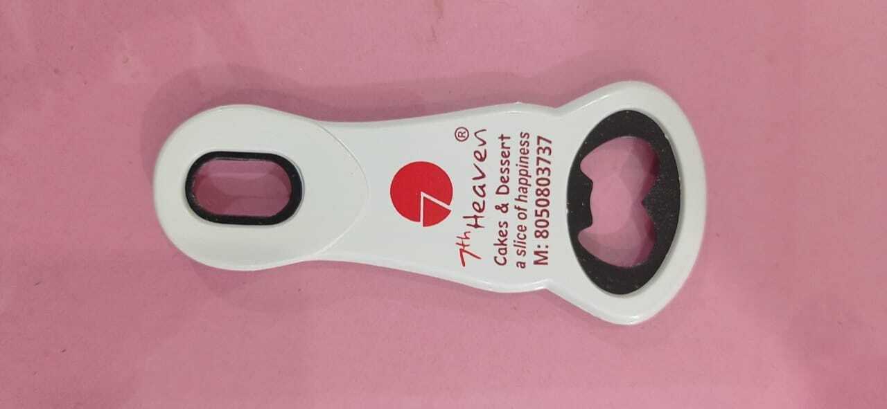 Bottle Opener - Plastic, 100x50 Mm, Red | Integrated Magnet, Ideal For Opening Coca-cola Cans And Bottles, Bulk Packaging