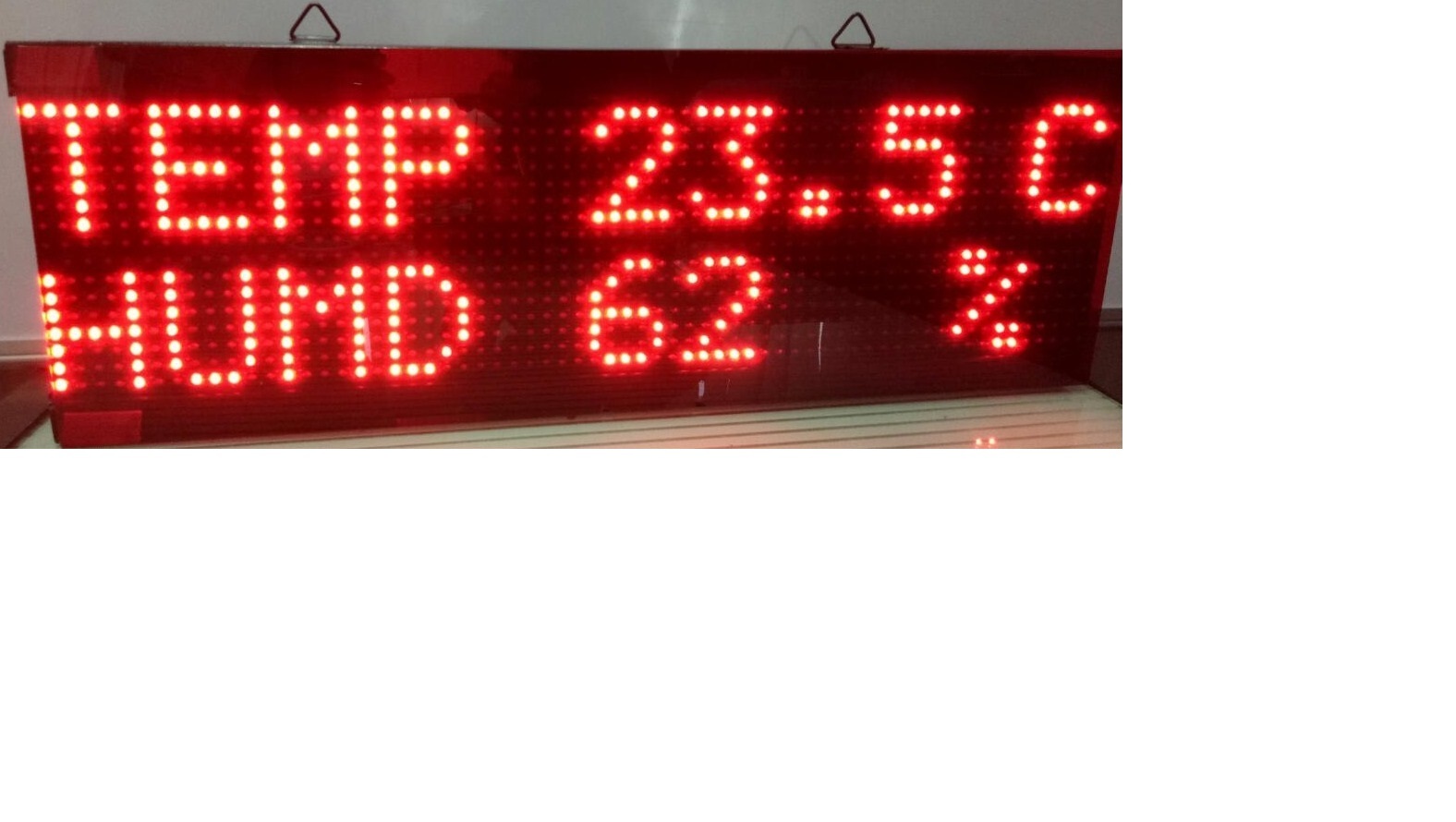 Temperature Humidity Led Display - Application: Hospital