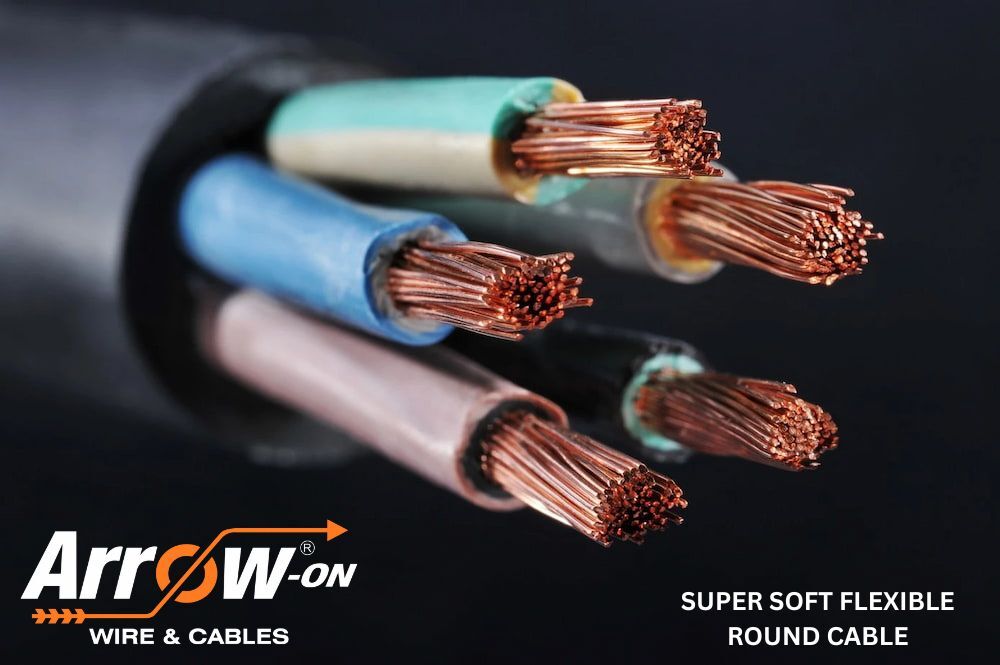 Submersible Flat Cable - Copper Material, All Sizes Available, All Colors , High Strength & Easy Installation Features