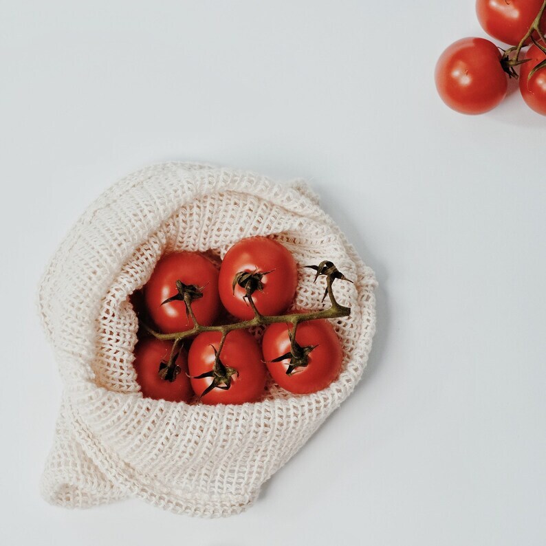 Roto Mesh Net Fridge Vegetable Multipurpose Bag - Color: As Per Requirement