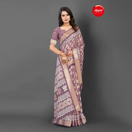 Multicolor Handloom Silk Saree