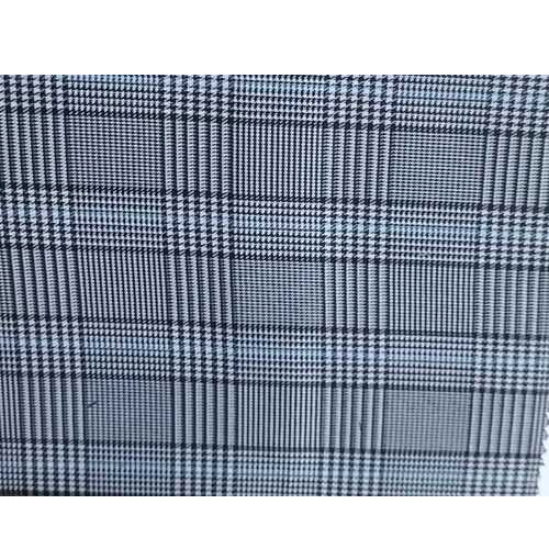Glen Checks Fabric - Lightweight Cotton Blend | Washable, Versatile Texture Perfect for Stylish Garment Creations
