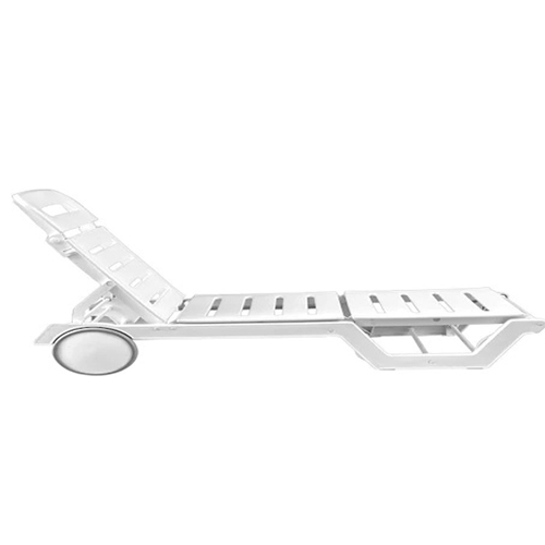 Pvc Sun Lounge - 5.5 Feet Rectangular Design | Various Colors Available, Perfect For Commercial Use, Includes Warranty