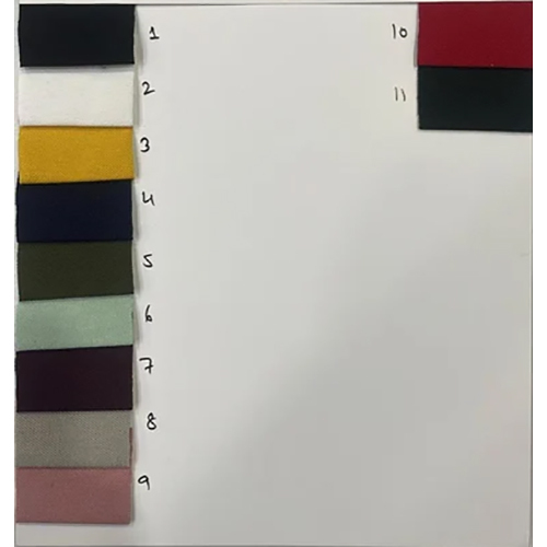 215 GSM Cotton Polo T-Shirt Lycra Fabric - Assorted Colors, Stretchable Comfort, Standard Length, Knitted, Minimal Shrinkage, Medium Yarn Count, Solid Style