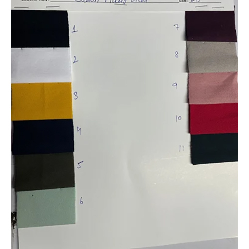 सादा मेटी लाइक्रा कपड़ा