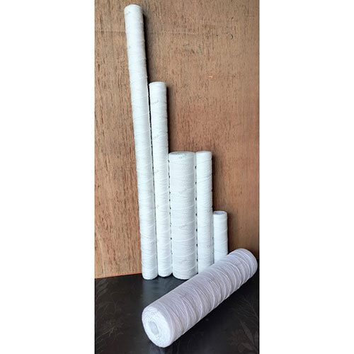 White Pp String Wound Filter - Color: As Per Requirement