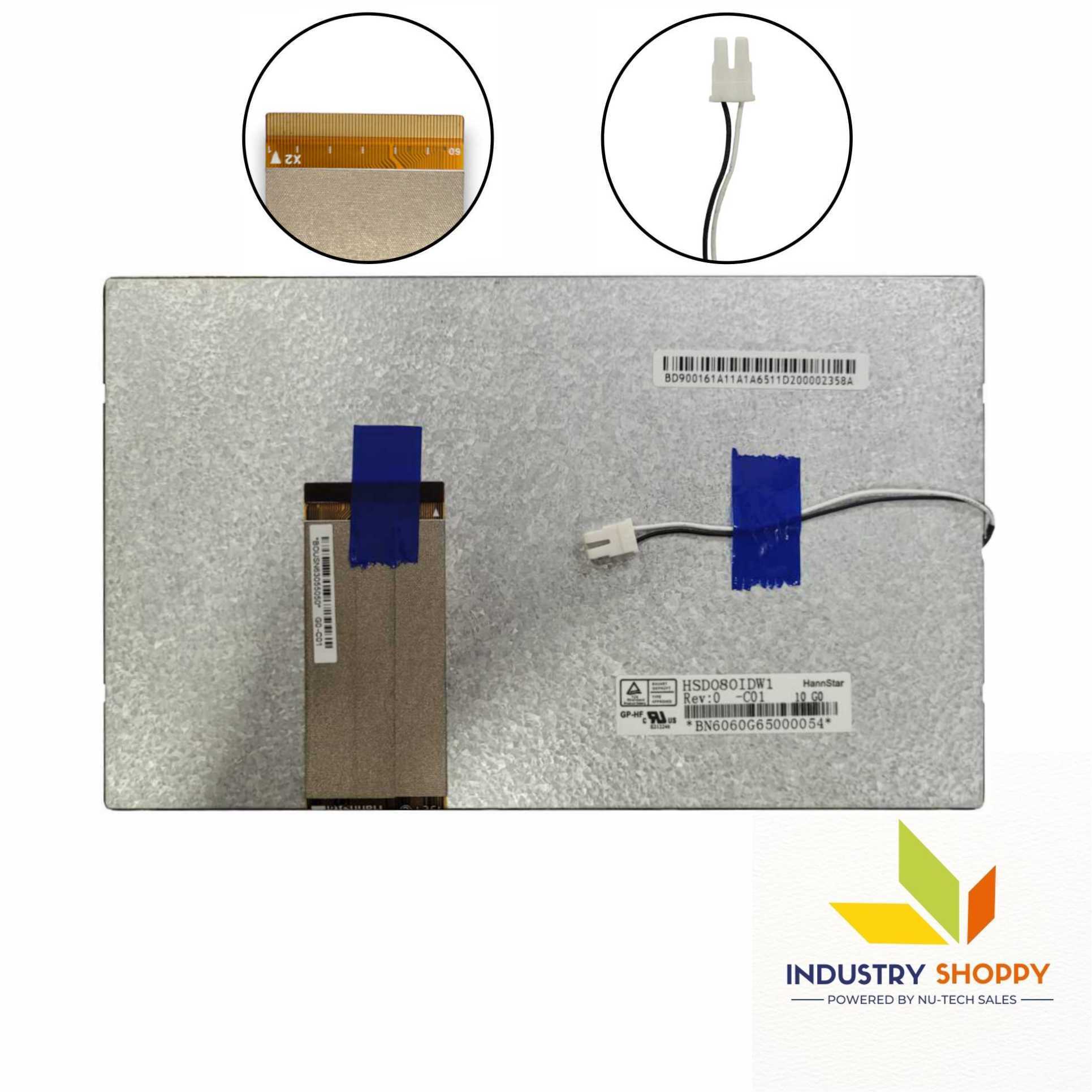 Hannstar Hsd080idw1-c01 Lcd Module - Application: Industrial Application