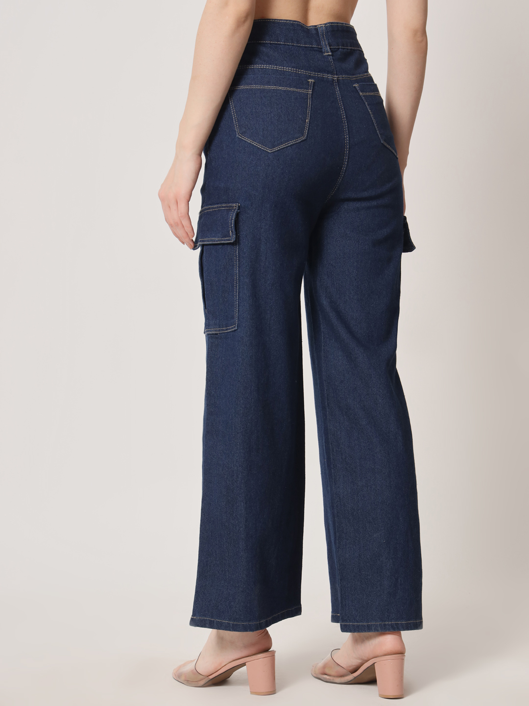 M Moddy 632hw Baggy Women Denim Jeans - Silky Fabric, Size Set 4 (28-34 ...
