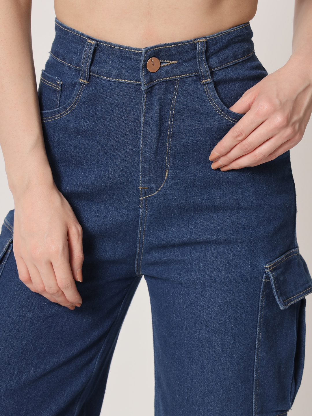 M Moddy 632bw Baggy Women Denim Jeans