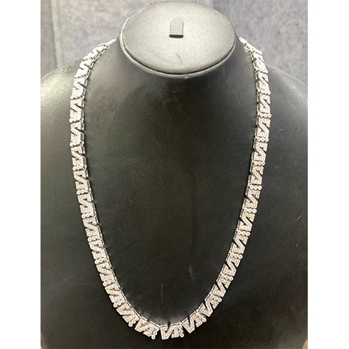 Mens Customized Diamond Chain - Diamond Clarity: I3