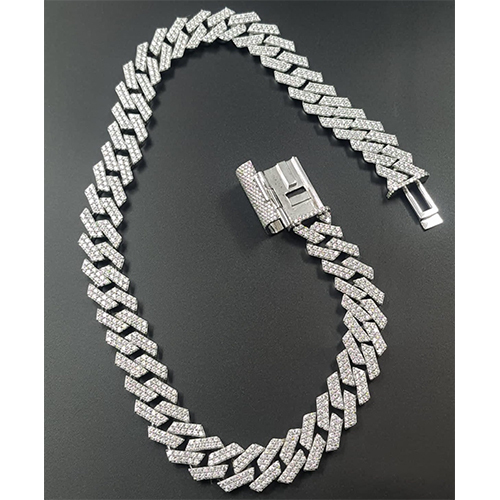 Mens Customized Diamond Chain - Diamond Clarity: I3