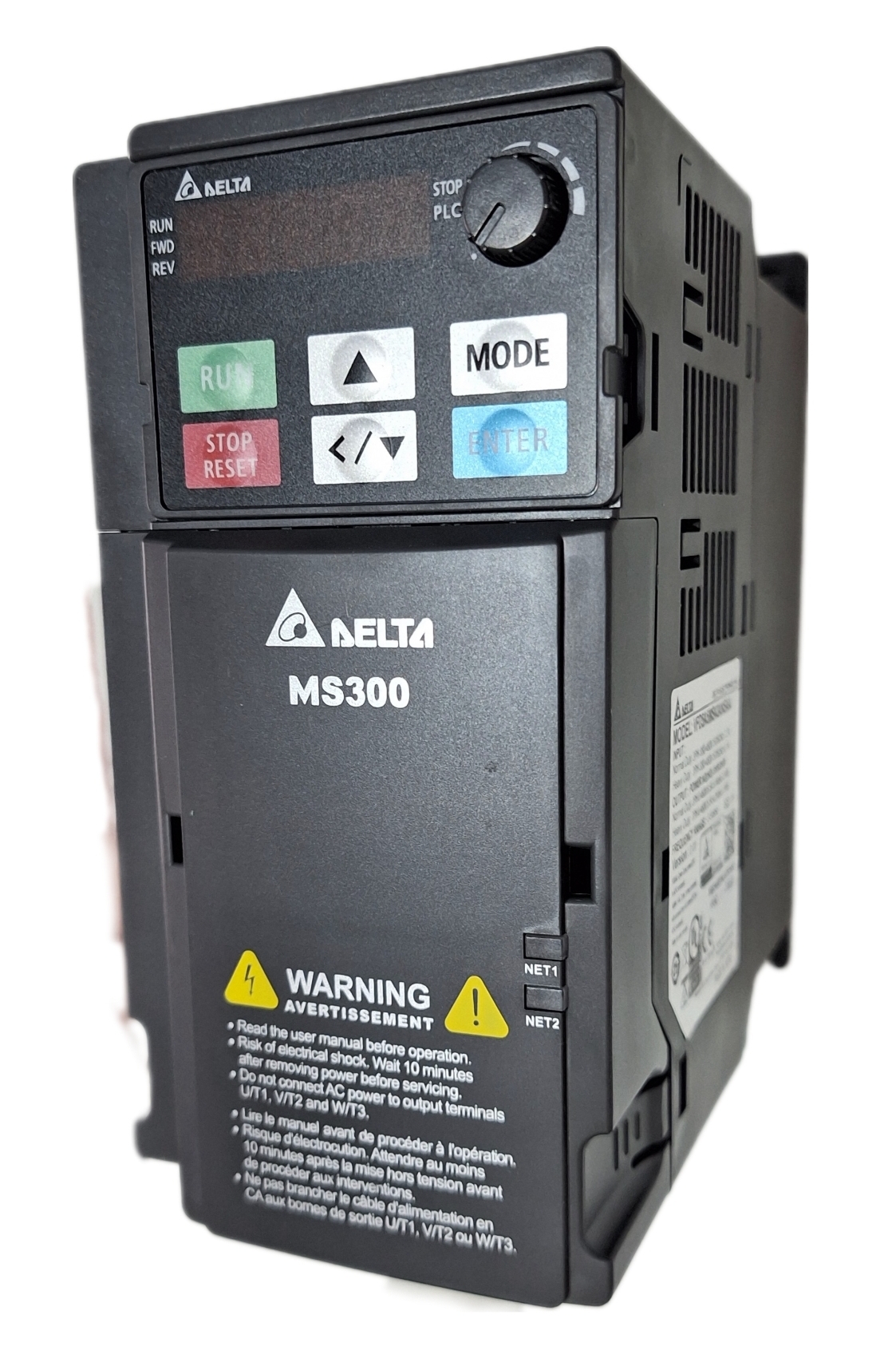 Delta Ms 300 3hp 460v 3 Phase Vfd5a5ms43ansaa - 300 Hp 460v 3 Phase Variable Frequency Drive | Ideal For Industrial Motor Control Applications