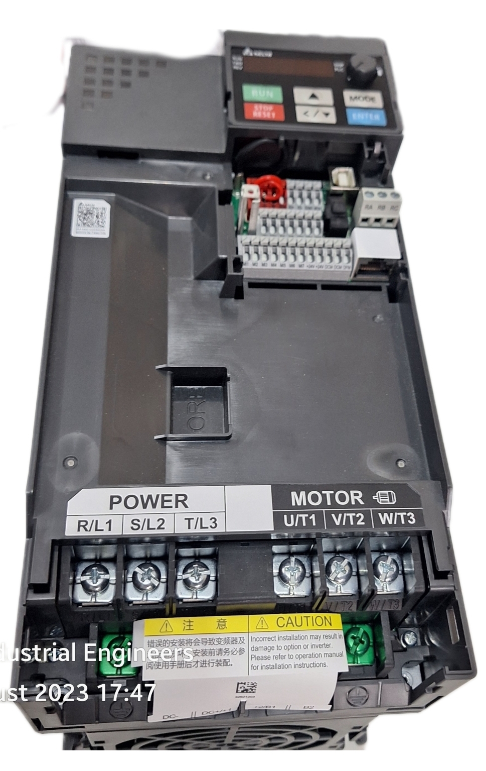 Delta Ms 300 15hp 460v Vfd25ams43ansaa - Automation Grade: No