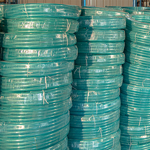 Flexible Braided Hose Pipe - Pvc Material, 4 Inch Diameter, Multicolor, Galvanized Surface Treatment, Aisi Standard, Socket Joint Connection