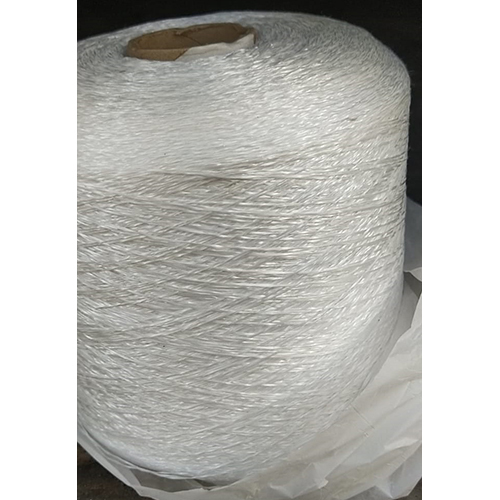 White Polypropylene Yarn - 100% Polypropylene, 8 Kilograms, Available In Various Colors | Lightweight, Smooth Texture, Ideal For Knitting & Weaving