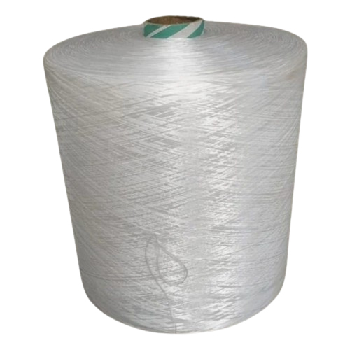 White Polypropylene Yarn - 100% Polypropylene, 8 Kilograms, Available In Various Colors | Lightweight, Smooth Texture, Ideal For Knitting & Weaving