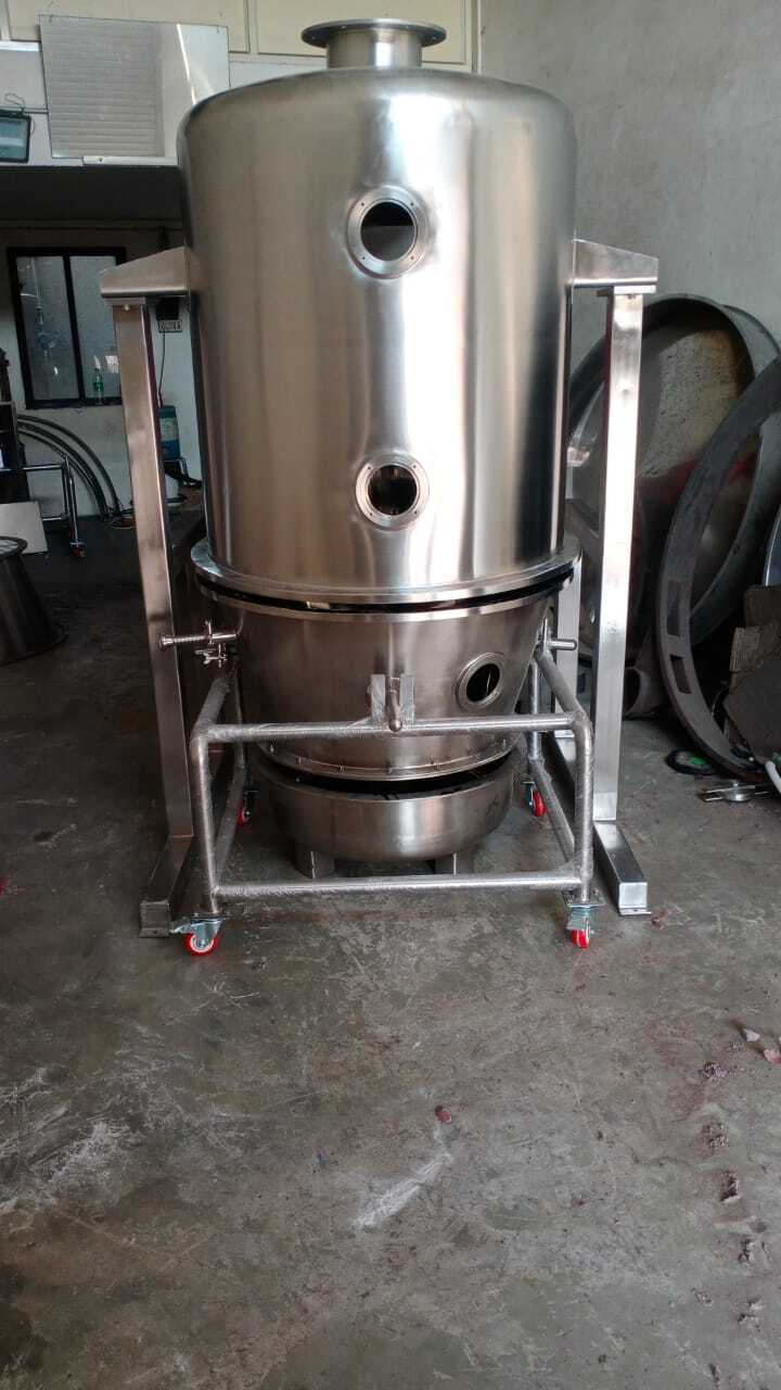 Fluid Bed Dryer - D - Color: Silver
