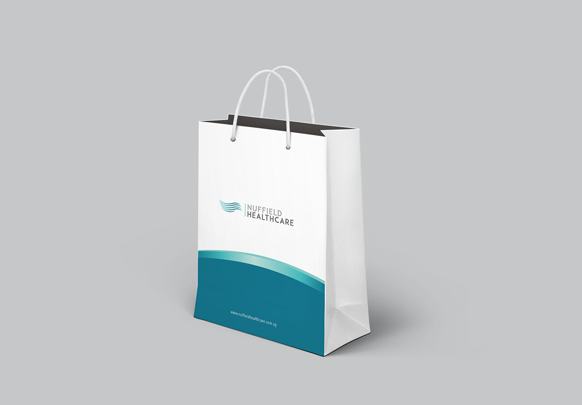 Square Bottom Paperbags - Customized Printed Paper, Standard Size | Eco-friendly Material, Perfect For Retail And Events