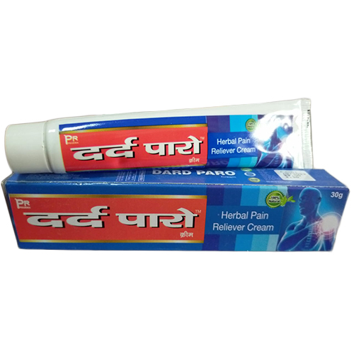 30 Gm Herbal Pain Reliever Cream - Age Group: Adult