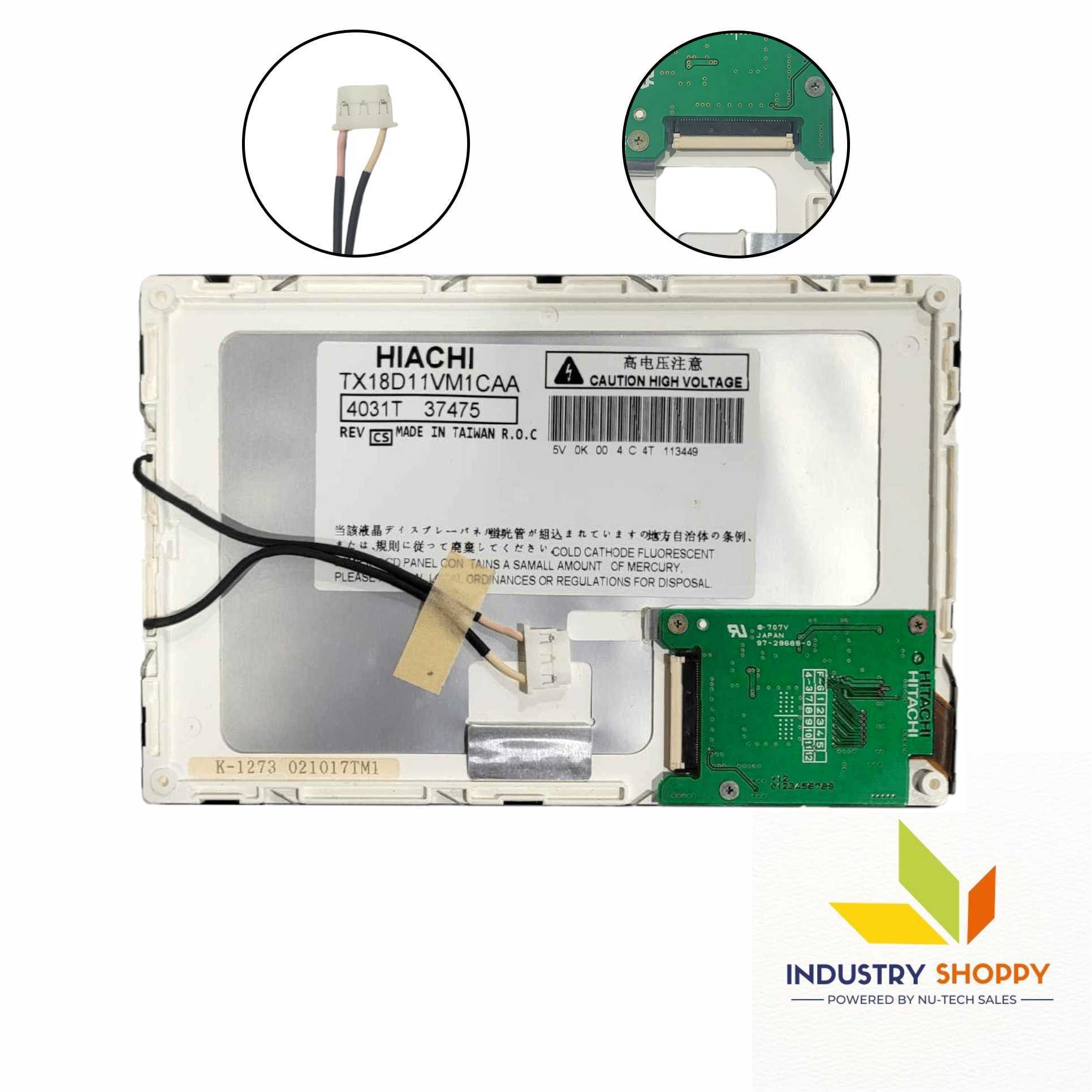 Hitachi Tx18d11vm1caa Lcd Module - Application: Industrial