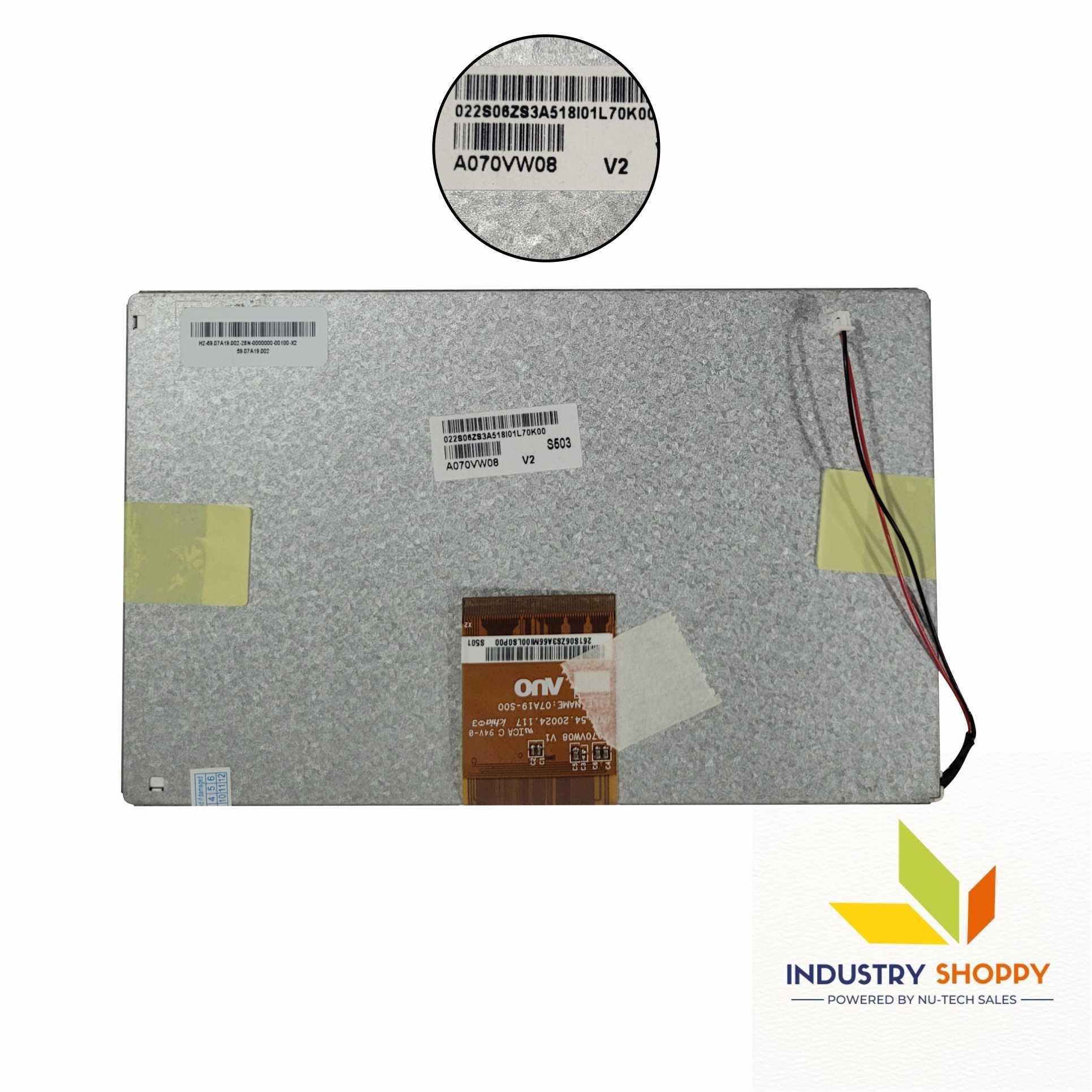 Auo A070vw08-v.2 Lcd Module - Application: Industrial