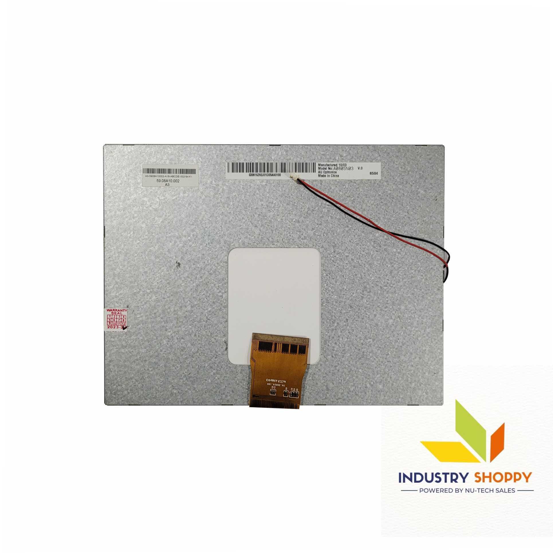 Auo A080sn03-v.0 Lcd Module - Application: Industrial