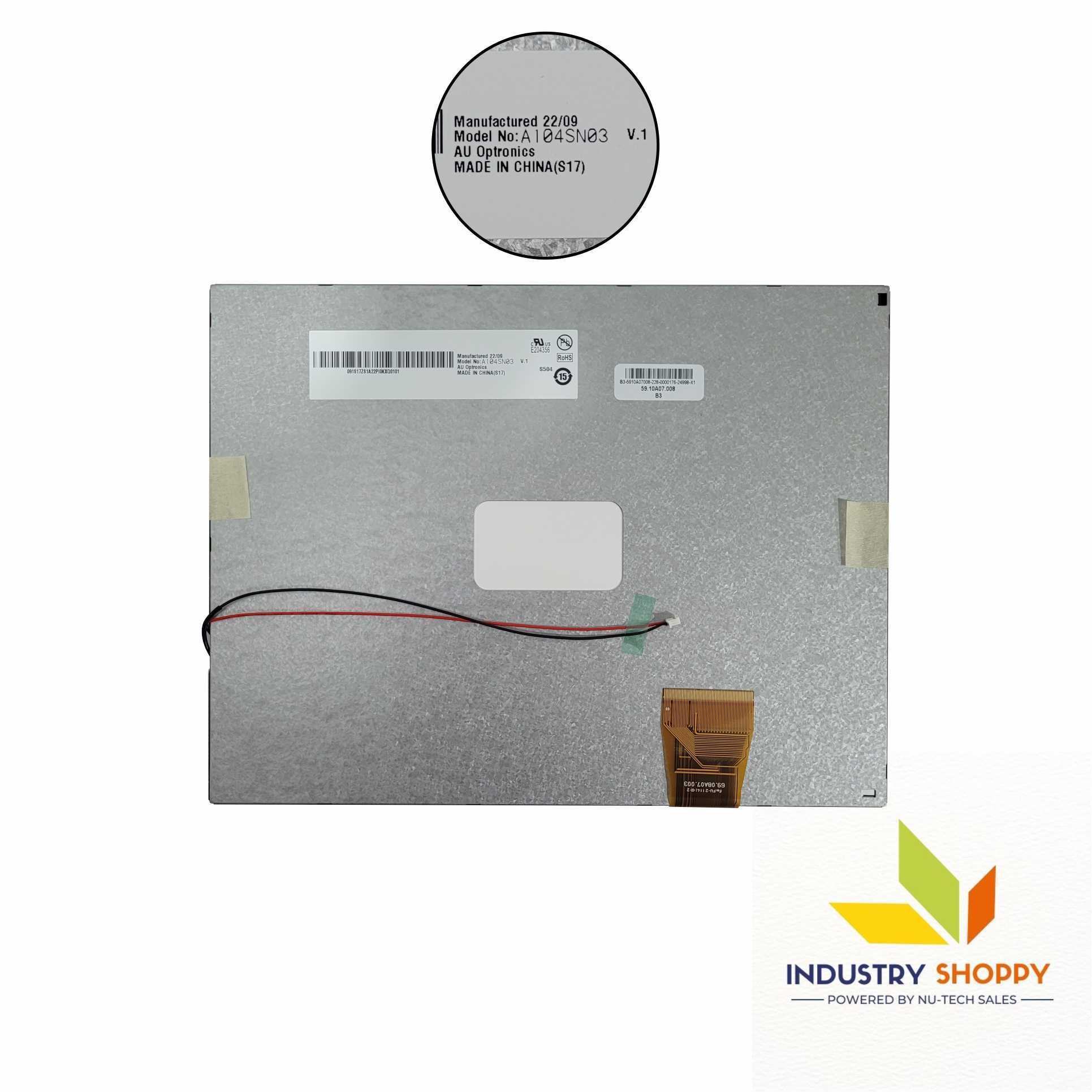 Auo A104sn03-v.1 Lcd Module