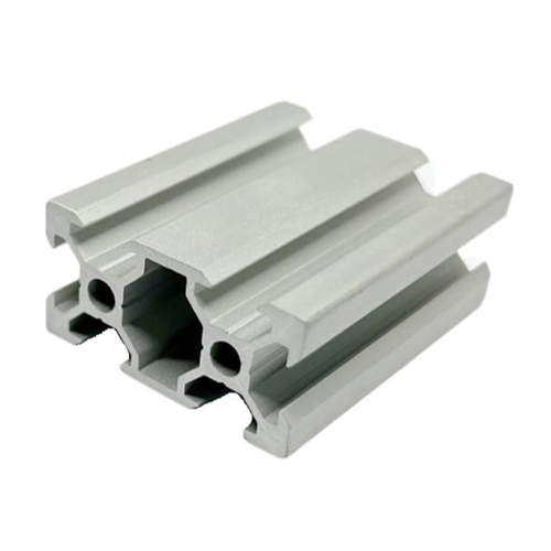 20X40 V-Slot Industrial Aluminium Profile - High-Quality Alloy, 20X40 Inch, Silver Color, Polished Surface Treatment, Versatile for Industrial Applications