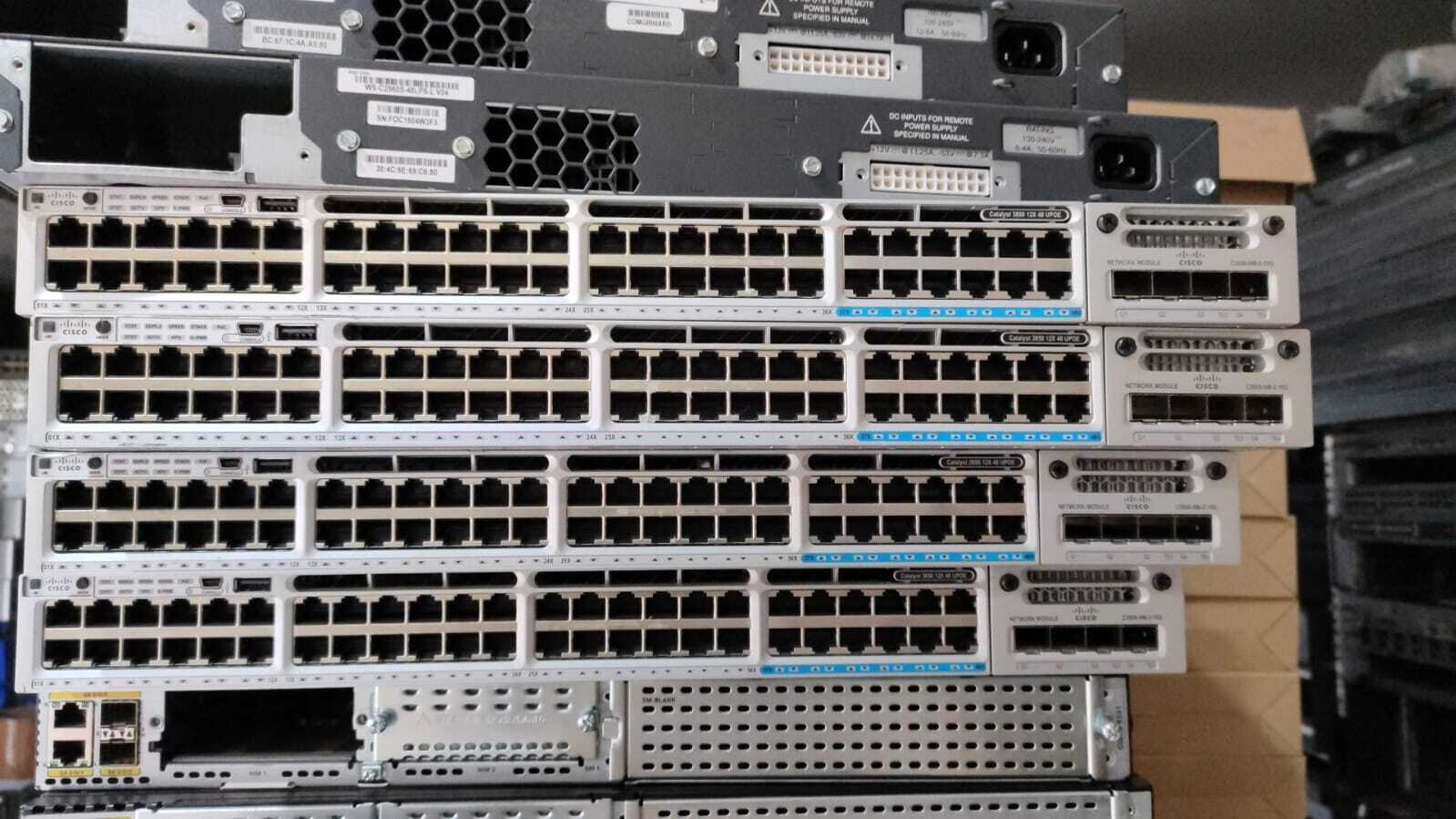 Cisco: Ws-c3850-48p-s Switches For Rental