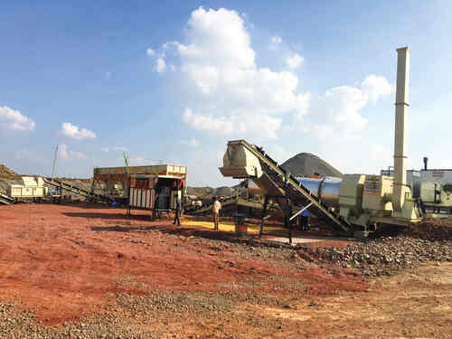 Drum Mix Plant And Wet Mix Plant Combo - Automatic Grade: Automatic
