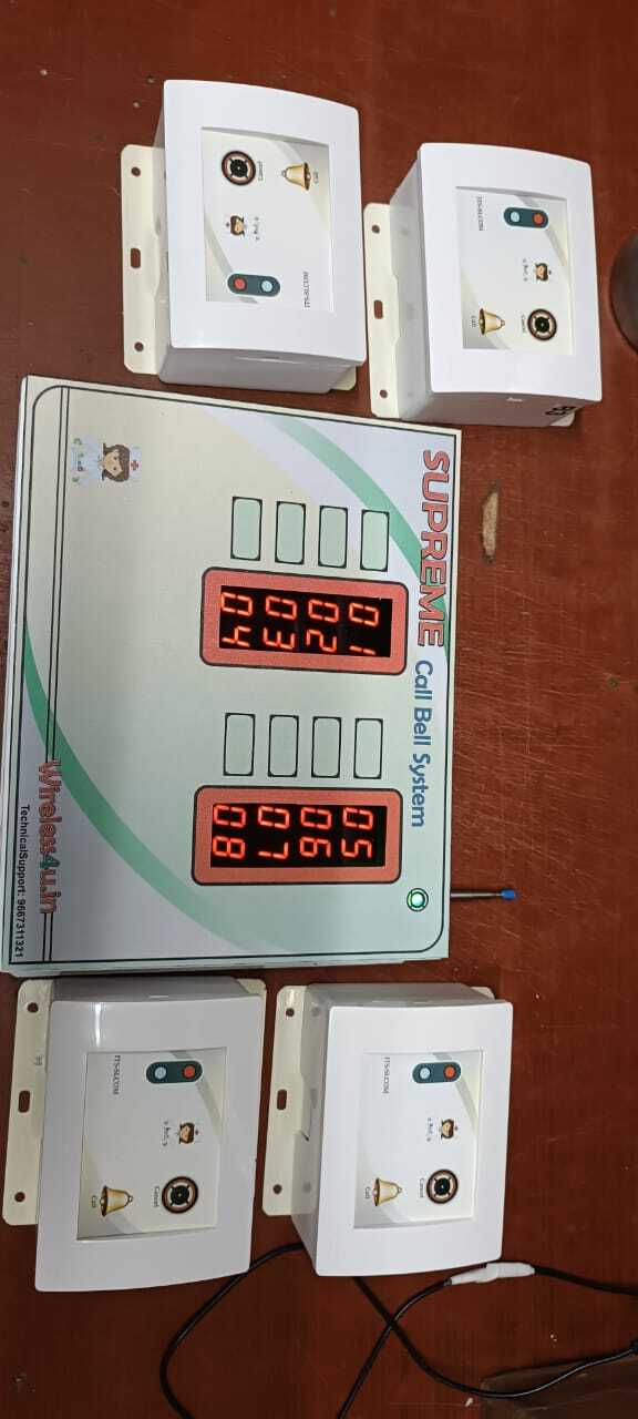 Call Bell - Wired/wireless System, Red Tube Chip Color, Standard Size, Led Light, Multi-display Communication, Real-time Data Logging