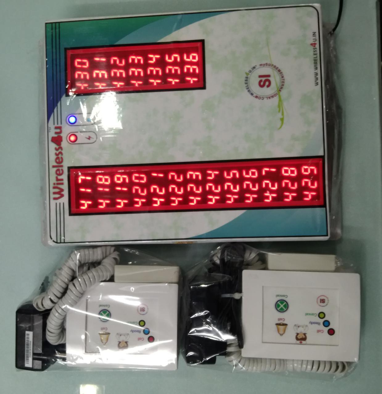 Call Bell - Wired/wireless System, Red Tube Chip Color, Standard Size, Led Light, Multi-display Communication, Real-time Data Logging