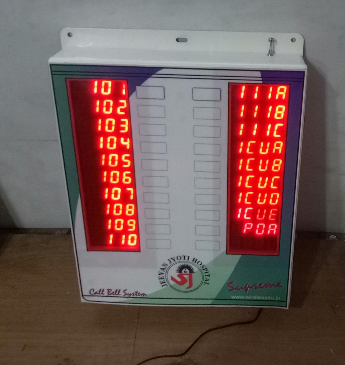 Call Bell - Wired/wireless System, Red Tube Chip Color, Standard Size, Led Light, Multi-display Communication, Real-time Data Logging