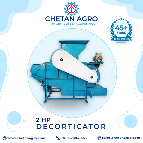 Automatic Groundnut Decorticator Machine Chetan Agro Groundnut Decorticator Capacity 250 Kg/Hour - Power: 2 Hp Horsepower (Hp)