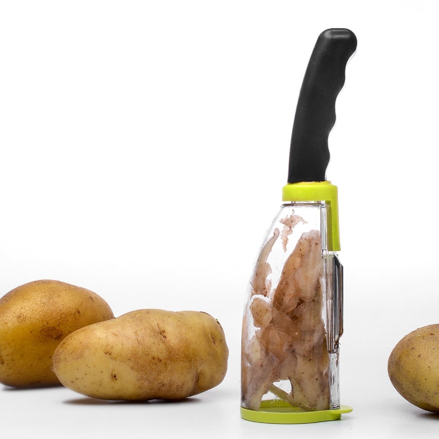 Vegetable Peeler With Container