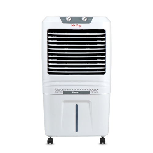 40inch Front Champ Cooler - Durable Plastic, Floor Standing Design | Easy Manual Cleaning, Efficient AC Power Supply, Warranty Included