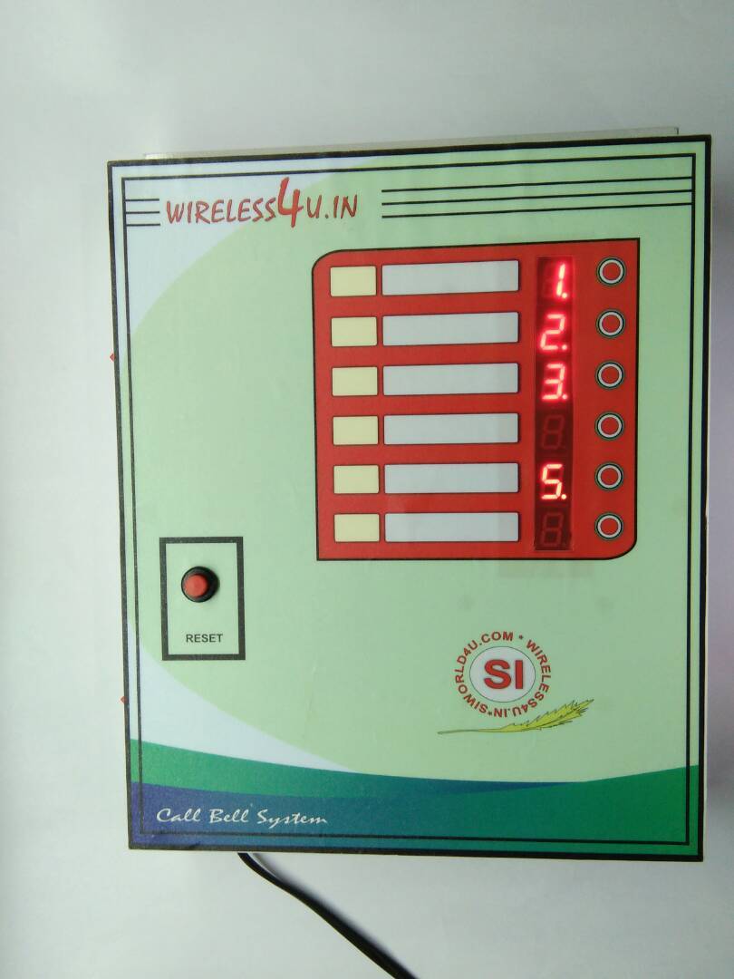 Call Bell System 4user Application: Hospital