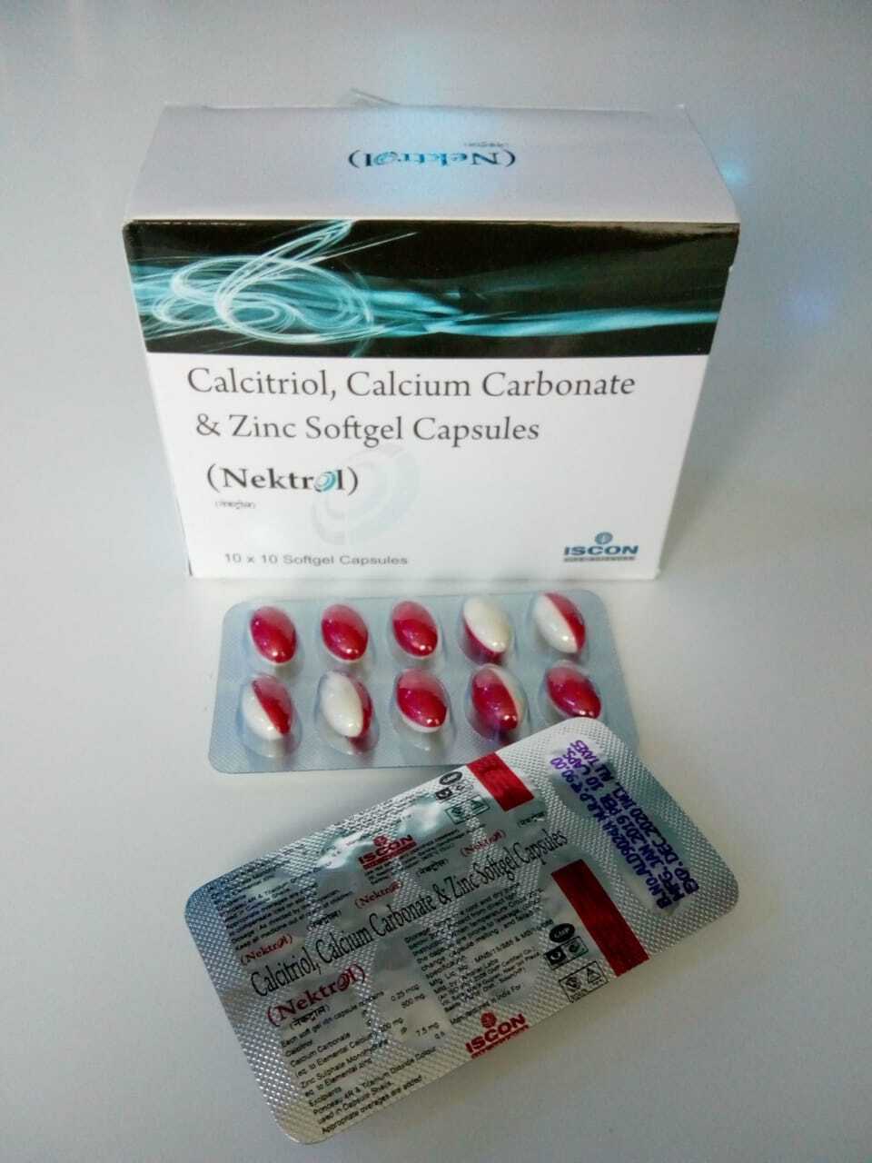 Nektrol Soft Gel Capsule General Medicines