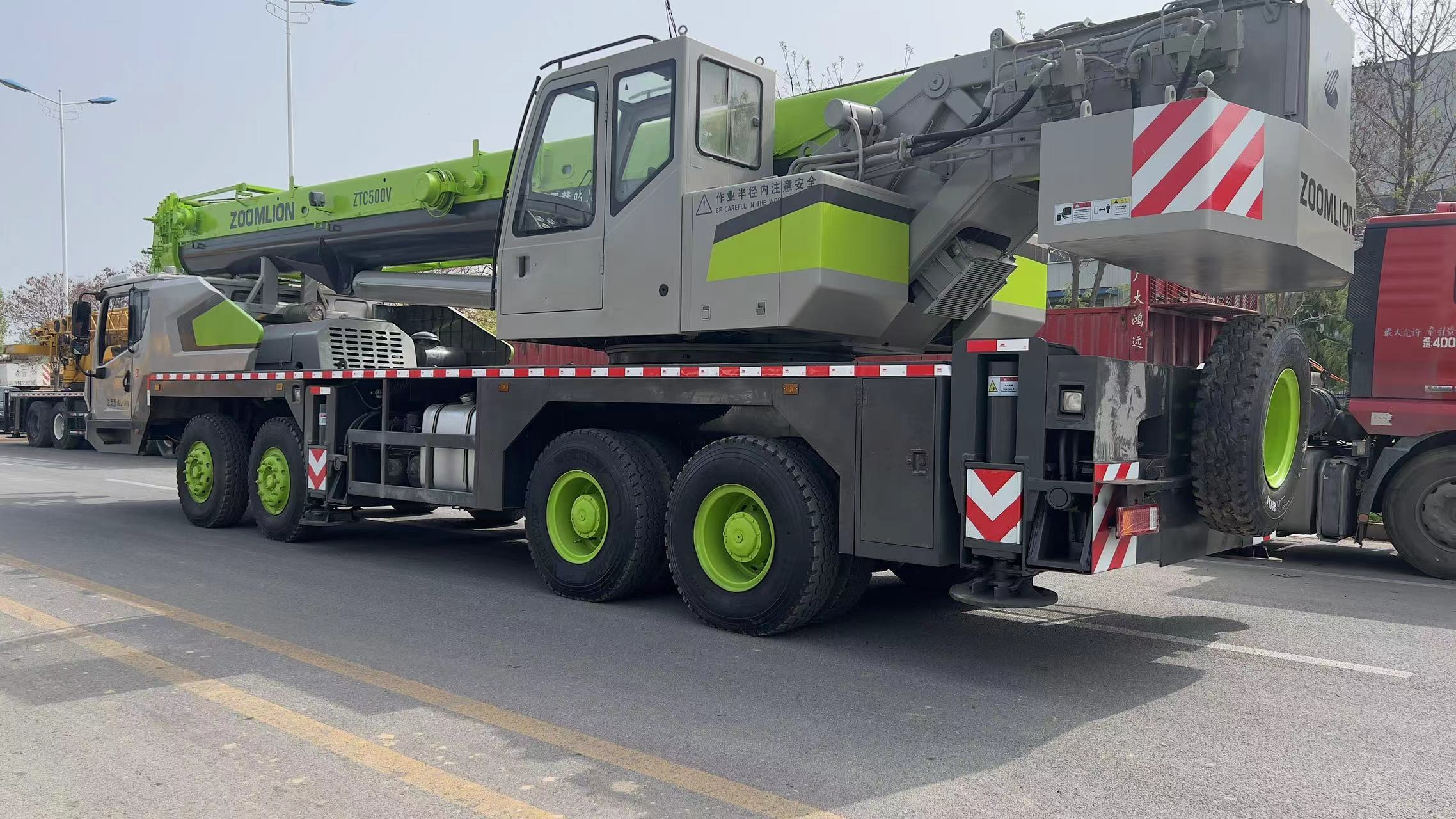 Stainless Steel Used 50 Ton Zoomlion Ztc500v Truck Crane