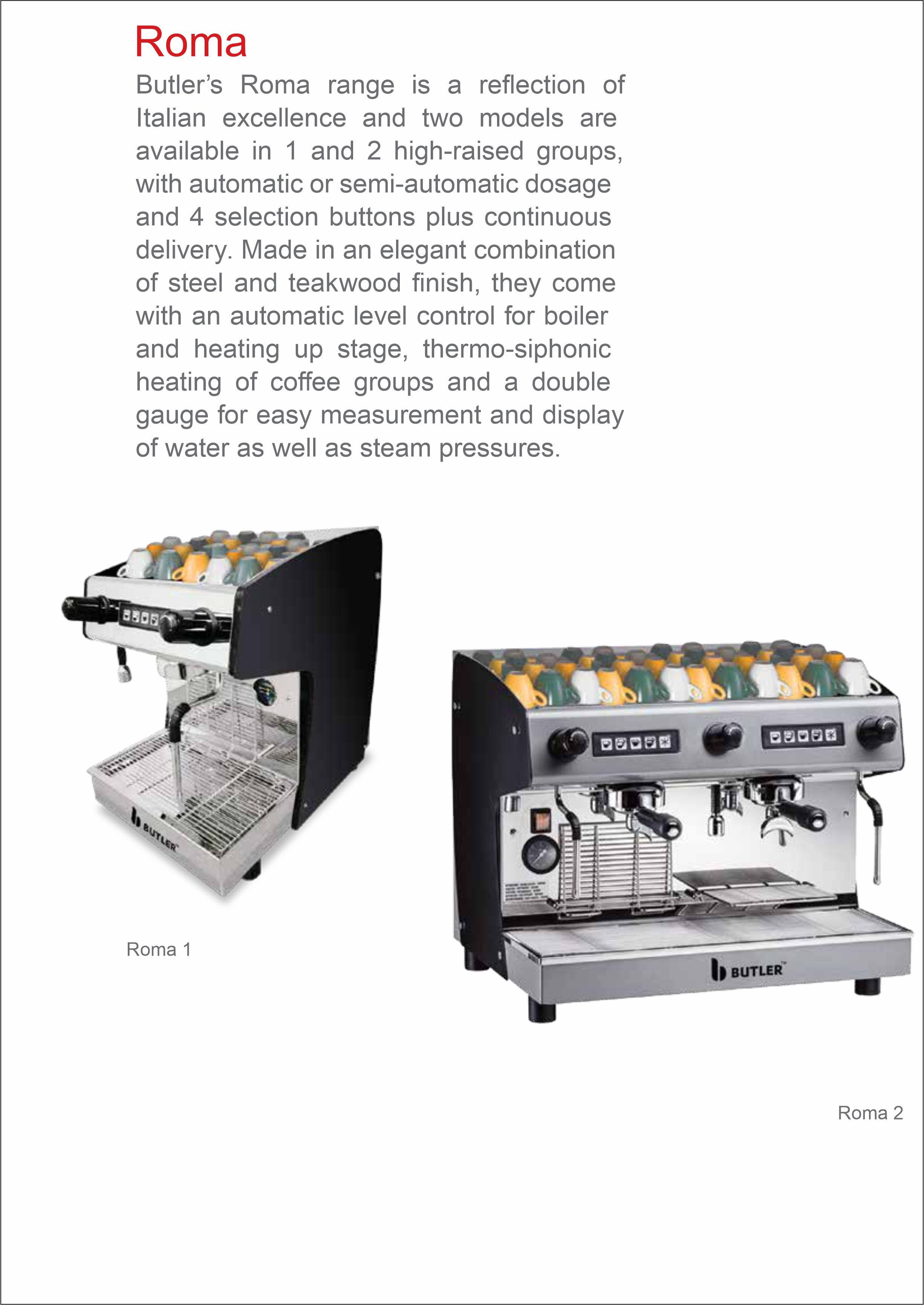 La Chimbali Coffee Machine M23up - Capacity: 500 Cups Pcs/hr