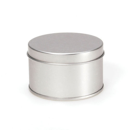 Round Tin Can Box - Metal, Various Sizes, Custom Color Options | Durable Design, Moisture and Corrosion Resistant, Secure Lid for Safe Storage