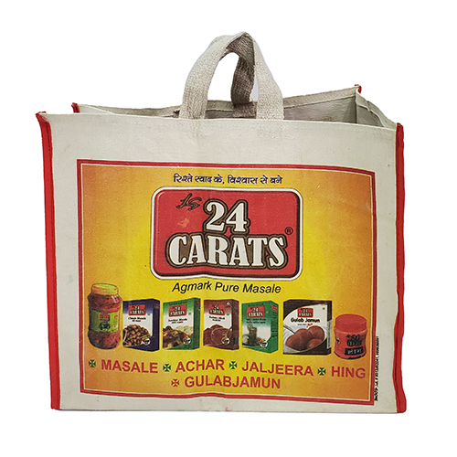 Canvas Promotional Bag - 19x16x12 Inches | Eco-friendly Material Modern Design Versatile Sizes Available